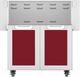 Hestan® 30" Outdoor Double Door Tower Cart-Tin Roof-0