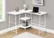 Monarch Specialties Inc. White L-Shaped Desk-1