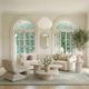 TOV Furniture Jade 3-Piece Cream Concrete Indoor/Outdoor Occasional Table Set-1