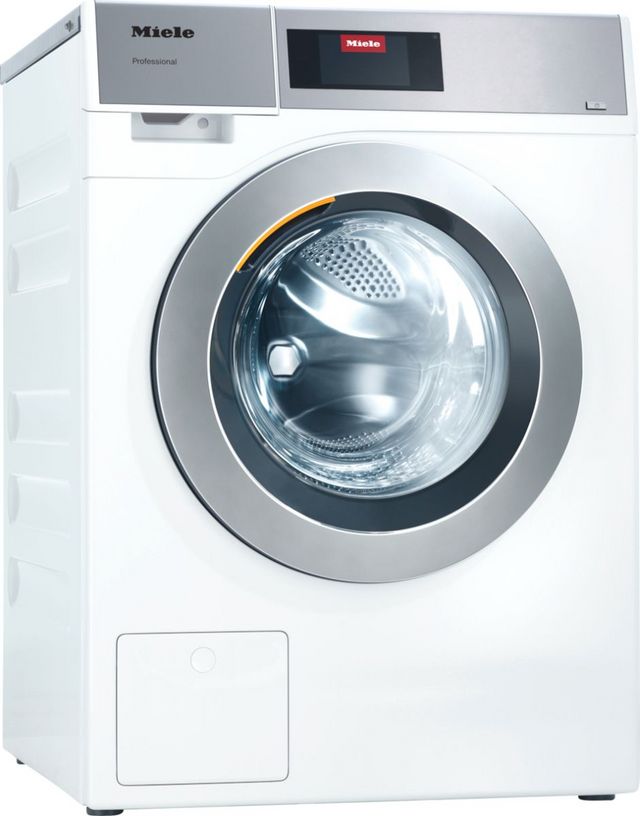 Miele 24" Lotus White Front Load Compact Washer 