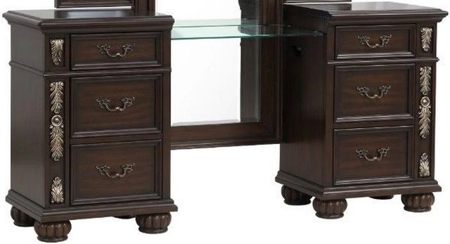 New Classic® Home Furnishings Maximus Madeira Vanity Table-0