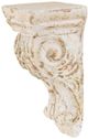 A & B Home 6-Piece Antique Cream Wall Shelf Set-1