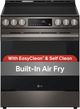 LG 30" Black Stainless Steel Slide-In Electric Range-2
