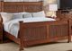 A-America® Mission Hill Bedroom Harvest Queen Slat Bed-0