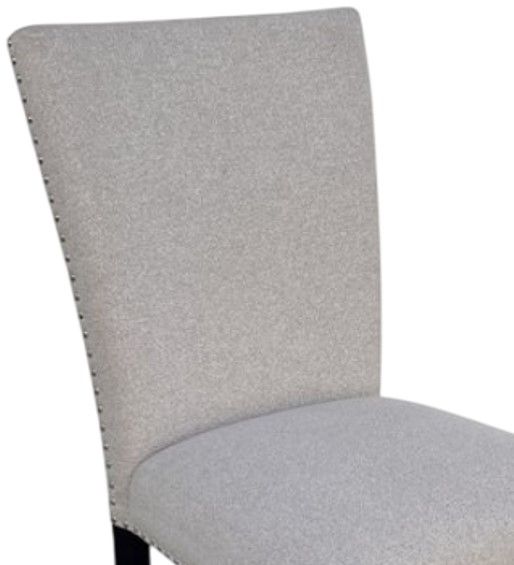 American Wholesale Furniture Shelly Black/Gray Dining Chair-1