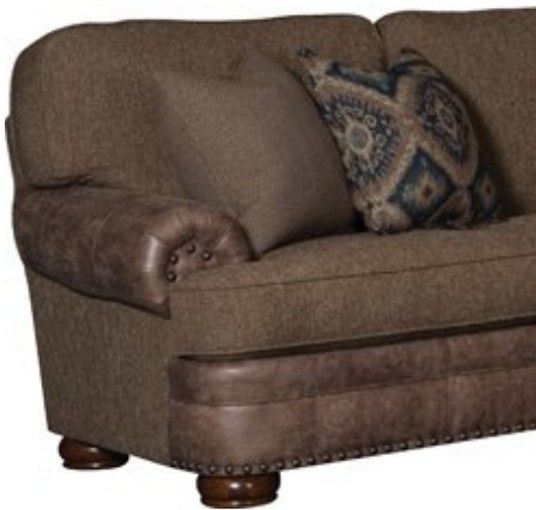 Mayo Furniture Customizable Fabric and Leather Sectional-1