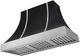 AGA Cascade 48" Matte Black Wall Mounted Range Hood  with Brushed Nickel Trim-0
