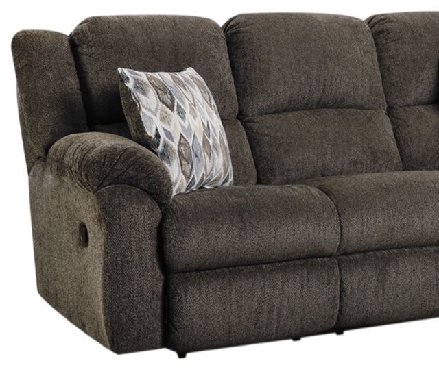 American Wholesale Furniture Newfield Clove Manual Reclining Sofa-1