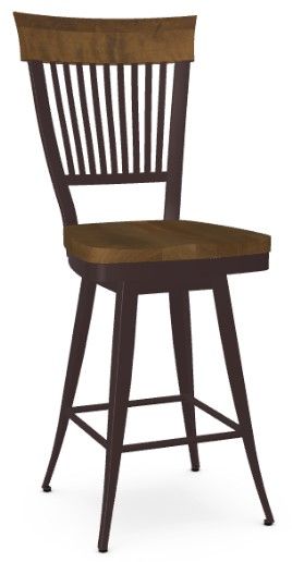 Amisco Customizable Annabelle Swivel Counter Stool-0