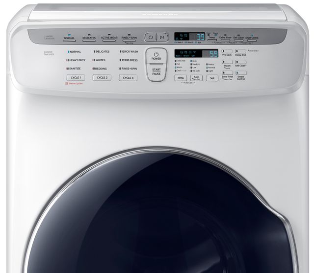 Samsung 5.5 Cu. Ft. White Front Load Washer-1