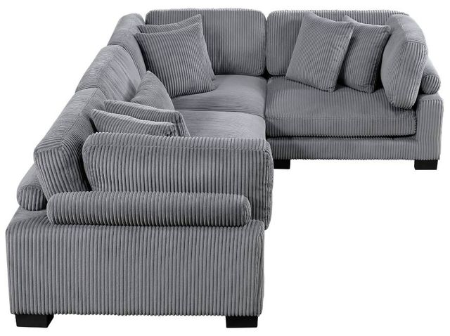 Homelegance® Traverse 4-Piece Gray Modular Sectional-3