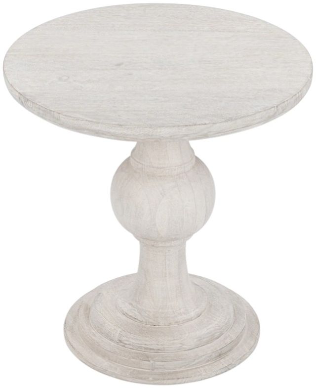 Classic Home Hera Creamwood End Table-3