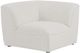 Meridian Furniture Miramar Cream Upholstered Modular Corner Chair-0