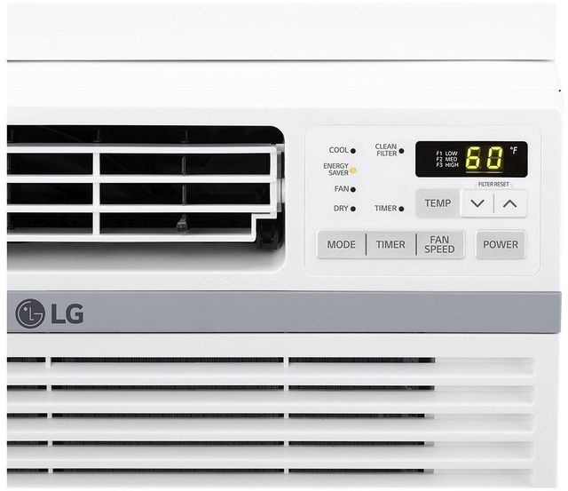 LG 8,200 BTU's White Window Air Conditioner-2