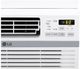 LG 8,200 BTU's White Window Air Conditioner-2