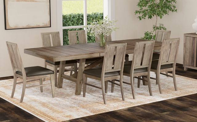 A-America® Casual Loft Roasted Hazelnut Dining Table-1