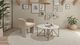 Nest Home Collections Stella Champagne Dining Chair-1