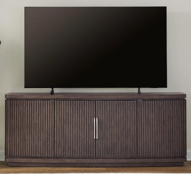 Liberty Furniture Cascade Falls Satin Espresso 82" TV Console-1