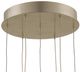 Currey & Company Glace Multi-Drop Painted Silver Pendant Lighting-1