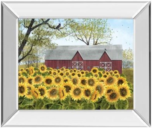 Classy Living Billy Jacobs Sunshine Field Wall Art-0