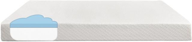 Serta® Sheer Slumber™ Gel Memory Foam Medium Firm Tight Top King Mattress in Box-2