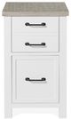 Riverside Furniture Finn Cloud/Fog File Cabinet-1