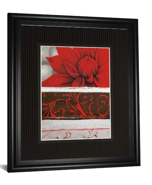Classy Art Sumptuous Red by Jasmin Zara Copley Wall Art-1
