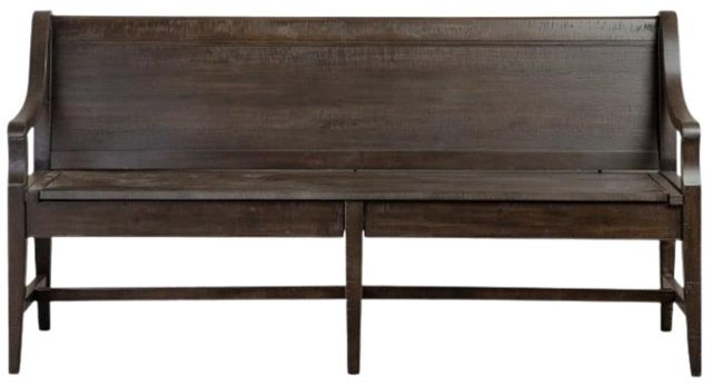 Magnussen Home® Westley Falls Graphite Bench-2