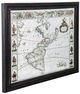A & B Home Rectangular Unique Map Wall Art-0