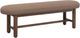 Modus Furniture Astor Claystone Upholstered Dining Bench-0