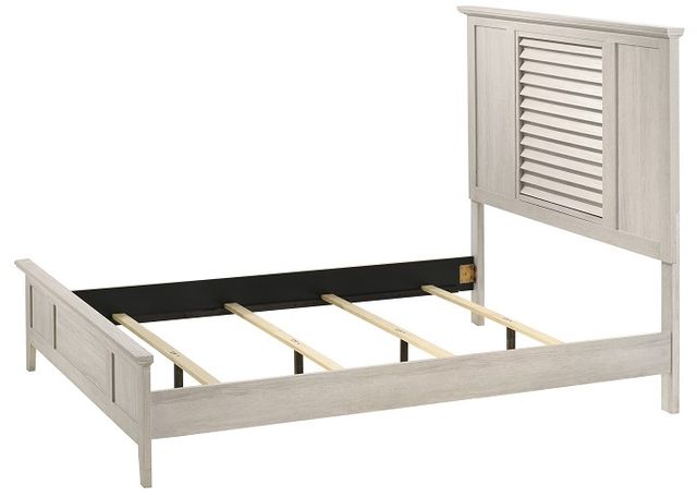 Crown Mark Sarter White Panel Bed-1