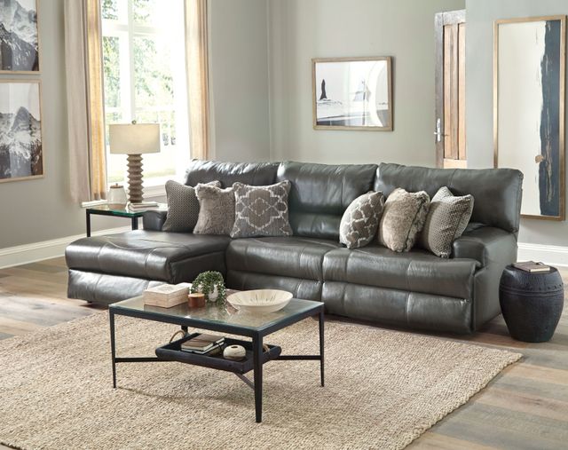 Catnapper® Como 3-Piece Steel Left Arm Facing Power Reclining Sectional-1