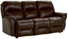 Best® Home Furnishings Customizable Bodie Leather Power Space Saver® Sofa