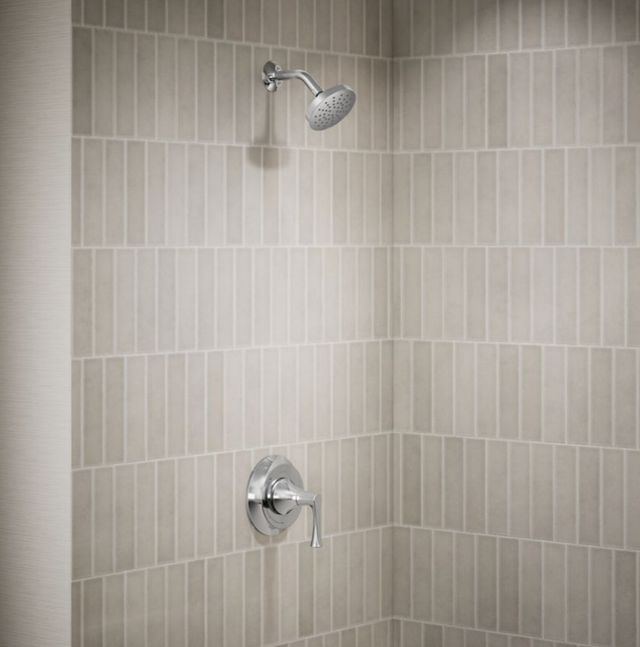KOHLER® Buckley™ Rite-Temp® Polished Chrome Shower Trim Kit-1