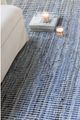 A & B Home Blue/White 8'x10' Denim Rug-5