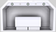 Vent-A-Hood® Designer Series 42" White Wall Mounted Range Hood-2