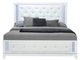 Global Furniture USA Alina White King Panel Bed-1