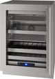 U-Line® 24" Stainless Steel Wine Cooler-0