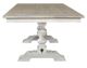 Liberty Furniture Whitney Weathered Gray Trestle Table with Antique Linen Base-5
