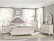 Mazin Furniture Baylesford Antique White/Gray Eastern King Bed-2