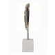 A & B Home Silver Face Sculpture-2