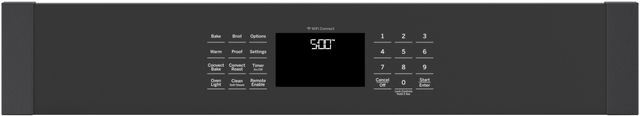 GE® 30" Black Slate Electric Built In Single Oven-3