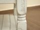 International Furniture Direct Stone Ivory Antiqued/Weathered Gray Sofa Table-4