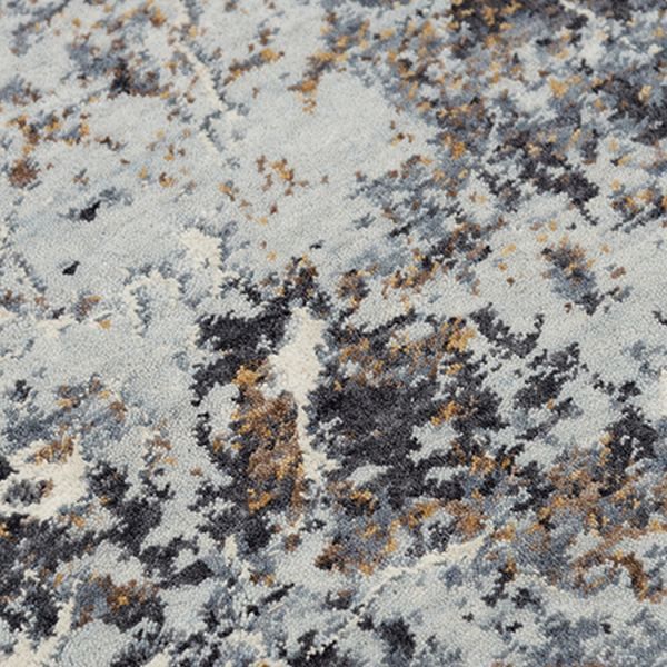 Rizzy Home Logan Gray 5'x8' Rectangular Rug-1