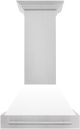 ZLINE 30" White Matte Wall Mounted Range Hood-0