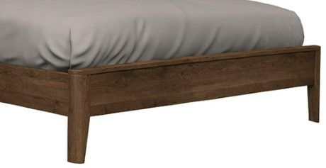 Country View Woodworking Westwood Bedroom Brown Maple Square Wood and Upholstered Queen Bed-2
