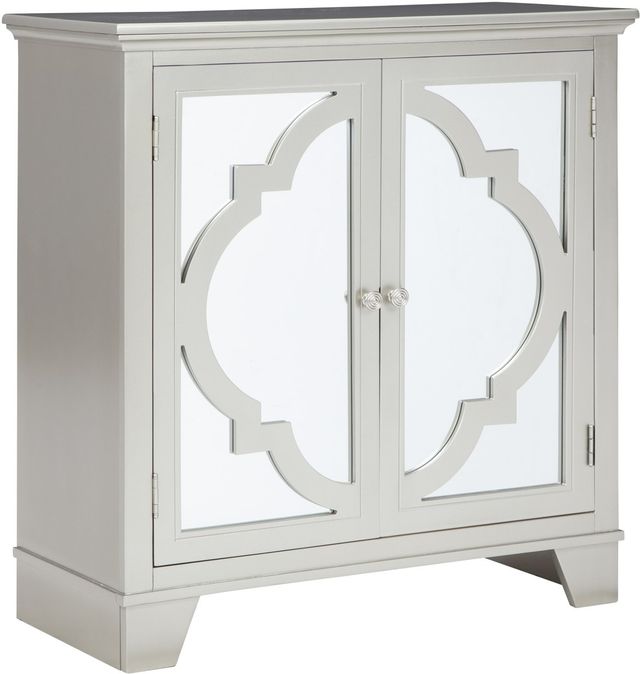 Signature Design by Ashley® Wyncott Champagne Accent Cabinet-0