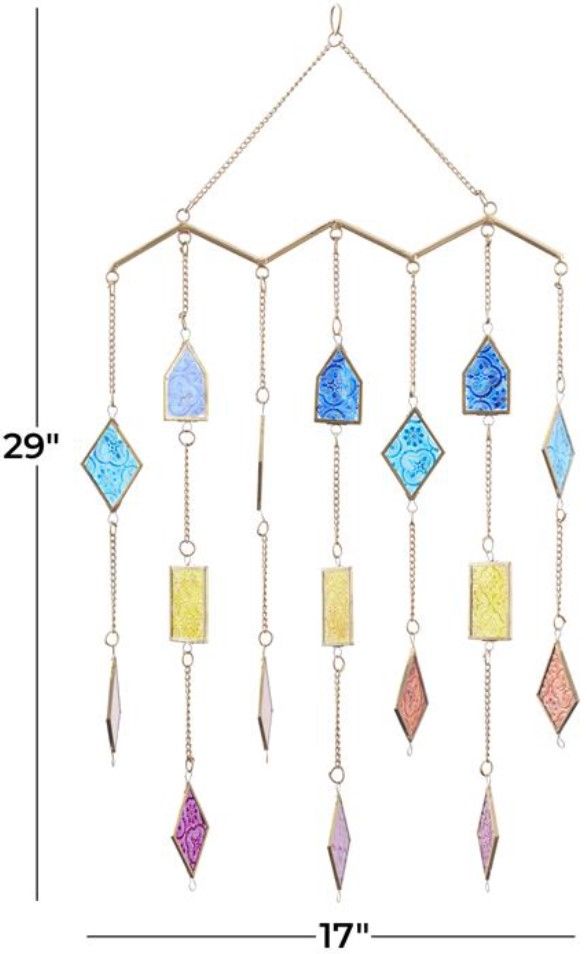 Deco Marche Multi Colored 29" Windchime-1