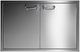 LYNX® Professional Classic 36" Stainless Steel Double Access Doors-0