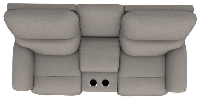 La-Z-Boy® Brooks Stone Power Reclining Loveseat with Console and Headrest-4
